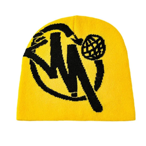 Bonnets d'hiver personnalisés de haute qualité Jacquard acrylique Mohair Style à revers/sans manchette pour les pêcheurs et les voyageurs en plein air - Product Image 4