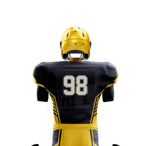 Uniformes de football pour l'entraînement sportif Nouveau design Uniforme de maillots de football américain personnalisé - Product Image 6