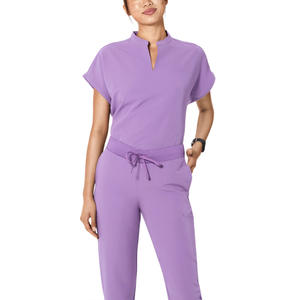 Uniformes Médicos Personalizados con Logotipo para Mujer, Conjuntos de Uniformes de Talla Grande, Material de Spandex Quirúrgico, Jersey, Detección de Agujas Directa - Product Image 2