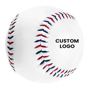 Pelotas de béisbol con logotipo personalizado para jóvenes, pelotas de entrenamiento para partidos, pelotas de béisbol impresas con logotipo personalizado de alta calidad, entretenimiento deportivo - Product Image 1
