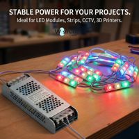 Alimentation à découpage AC 110V/220V vers DC 12V 60W 100W 150W 200W, transformateur adaptateur LED pour bande lumineuse