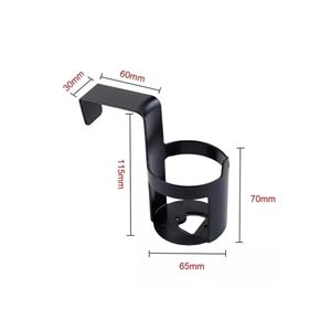 Poubelle d'organisateur latéral de siège intérieur de voiture portative bleue avec l'ouvreur de cintre de sac de cendrier de soda de compartiment plus léger - Product Image 2