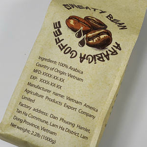 Café en grains torréfiés foncés de haute qualité 100% Arabica commercialisé pour l'UE, les États-Unis, les Émirats arabes unis, OEM - Product Image 5