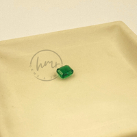 Piedra preciosa Esmeralda zambiana Natural corte esmeralda color verde vivo piedra preciosa suelta para joyería fina al por mayor