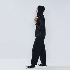 Sweats à capuche oversize unis, streetwear, personnalisables, en polyester et coton, impression 3D pour hommes - Product Image 3