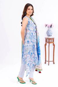 ชุดลำลองสำหรับผู้หญิงสไตล์ดั้งเดิมใหม่ใน2025ชุดสนามหญ้าปักลายสีพื้นซักได้เป็นมิตรกับสิ่งแวดล้อม - Product Image 5