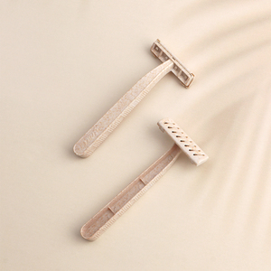 <span class=keywords><strong>Maquinilla</strong></span> de Afeitar Desechable Ecológica de Doble Hoja Baili DB-P1A, Fabricada con Paja de Trigo Biodegradable, para Uso Facial y Corporal, para Hombres y Mujeres, Venta al Por Mayor - Product Image 5