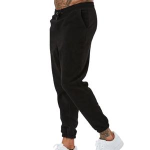 Pantalon de fitness et de jogging personnalisé pantalon de sport à taille élastique pantalon de survêtement léger pantalon de jogging en polaire pour hommes ensemble de 2 pièces - Product Image 1