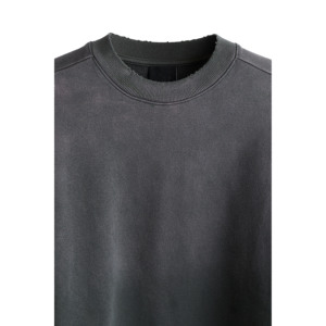 2025 High Quality Vintage Autumn Eco-Friendly Fleece Cotton Crewneck Pullover Sweatshirts with Custom Design and Logo - Product Image 5