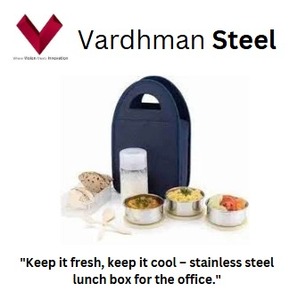 Lonchera de Acero Inoxidable para Oficina, Dile Adiós a los Contenedores Delicados, Contenedores Bento de Acero Inoxidable a Prueba de Fugas, Steel Bite - Product Image 2