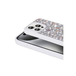 เน็ตซี่ ซาฟา ลิเนีย ซีรีส์เคสโทรศัพท์หรูหราประดับด้วยไรน์สโตนสำหรับไอโฟน 15 โปร 13 โปรแม็กซ์ 11 โปร 8 พลัส - Product Image 3