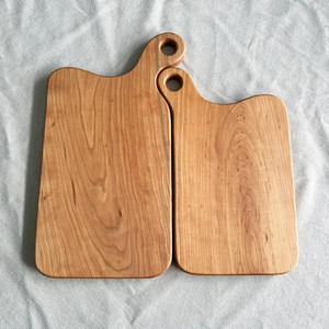Plateaux de restauration en bois au prix le plus bas planche à plateau en bois pour la nourriture servant des planches à fromage de forme irrégulière - Product Image 3