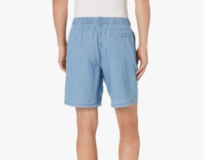 Venta caliente Pantalones cortos tecnológicos de alta calidad para hombres 100% Poliéster Importado Pull On cierre Lavado a máquina Lotes de existencias Abastecimiento de BD - Product Image 2