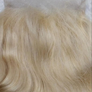 Wholesale Virgin Indian Temple Hair Closure <b>Cheap</b> Prices for Raw Remy Straight Texture Brazilian Hair Direct South India Factory - Product Image 1