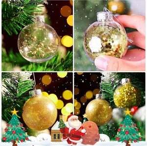 Gold Christmas Ball <b>Ornaments</b> for Christmas Tree Baubles <b>Ornaments</b> Xmas Hanging Balls Decorations Festival (2.36"/60mm) - Product Image 2