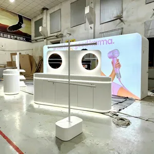 Negozio Pop-up di Bellezza Esperienziale, Chiosco Modulare Moderno ed Ecologico, Negozio Pop-up di Lusso Personalizzato per Centro Commerciale - Product Image 2