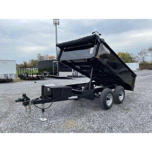 รถพ่วงอเนกประสงค์สำหรับฟาร์ม ขนาด 7x14 ฟุต แบบไฮดรอลิก คุณภาพสูง ราคาประหยัด - Product Image 6