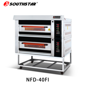 เตาอบไฟฟ้าอุตสาหกรรมเชิงพาณิชย์ Southstar รุ่นใหม่ สเตนเลสสตีล 2 ชั้น 4 ถาด ควบคุมการทำงานแบบตั้งโปรแกรมได้ สำหรับอบข้าวโพด - Product Image 1