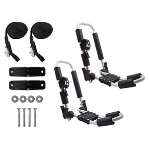 Soporte Plegable para Kayak, Resistente, para <span class=keywords><strong>Coche</strong></span>, Canoa, Tabla de <span class=keywords><strong>Surf</strong></span>, Tabla de Paddle, SUV, Soporte de Almacenamiento - Product Image 6