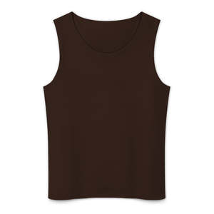 Camisetas sin mangas de algodón 100% de alta calidad para hombre, logotipo personalizado impreso, chaleco de gimnasio, ajuste elástico, diseño liso a granel - Product Image 3