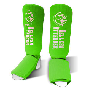 MMA Elastic Cloth Shin Guard Instep Padded Guards for Taekwondo Martial Arts & Boxing Protective Foot Gear Sparring Protector - Product Image 1