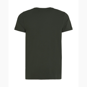 T-shirt uni en coton doux de qualité supérieure pour homme Style de rue classique Confort quotidien Look urbain à la mode - Product Image 2