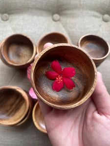 Handmade Wood <b>Bowls</b> Rustic Kitchen Decor - Product Image 4