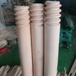 Disposable Eco-Friendly Mexican Thread Wooden <b>Broom</b> <b>Handle</b> Italian Screw Sanding Direct From Vietnam Manufacturer - Product Image 1