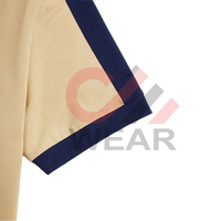 Conjunto Deportivo de Verano para Hombre, Camiseta de Algodón 100% con Bloques de Color y Estampado de Letras, Pantalones Cortos Deportivos, Estilo Casual