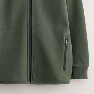 Sweats à capuche ajustables en polaire respirante pour un confort optimal – Collection Hiver 2026 Couleur Unie / Collection Hiver pour Acheteurs en Gros avec Fermeture Éclair - Product Image 4