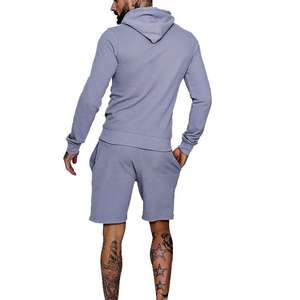 Pull-over décontracté pour hommes, sports de plein air, survêtements d'été, ensemble de vêtements de sport avec short - Product Image 4