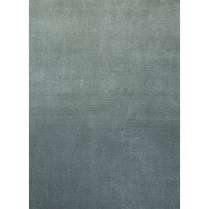 Alfombra de Lana Azul Jean-Hwl-84 Tejida a Mano, Color Sólido, Rectangular, Tamaño 9x12, para Sala de Estar, Entrada, Pasillo, para Adolescentes - Product Image 3