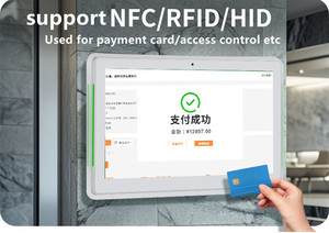 Tablette d'affichage intelligente murale de 13.3 pouces Multimédia Salle de réunion Réservation Porte électronique Ascenseur de centre commercial - Product Image 4