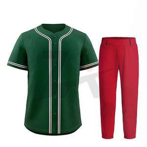 Uniforme de baseball et de softball pour hommes de haute performance Conception personnalisée Maillots d'équipe respirants et durables Ensembles imprimés - Product Image 1