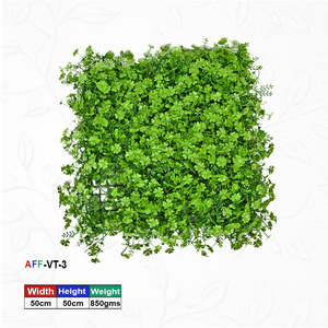 แผงสวนแนวตั้งใบโคลเวอร์ประดิษฐ์ - Product Image 1