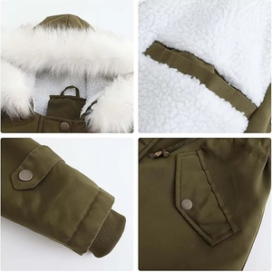 Chaqueta Parka para Mujer Diseñada para Aventuras Invernales al Aire Libre, Chaqueta Parka para Mujer Hecha para Brindar Comodidad y Calor Duraderos - Product Image 3