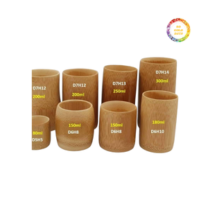 Taza de bambú moderna y elegante, solución ecológica y rentable para el té de la tarde - Product Image 6