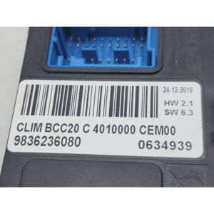 CLIMATE CENTRALINE OPEL Corsa Serie F 9836236080 (19>) - Product Image 3