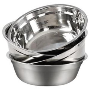 Cuenco de servicio de acero inoxidable altamente funcional con construcción duradera y atractivo atemporal para varios entornos - Product Image 6