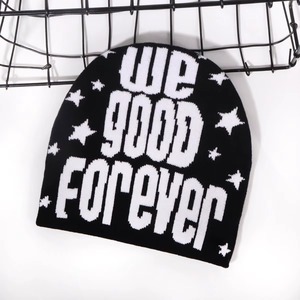 Gorro de invierno personalizado Unisex 100 colores disponibles gorro de punto de diseñador gorros logotipo bordado tela acrílica gorro personalizado - Product Image 4