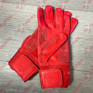 Bruce <b>Bolt</b> Original Series Long Cuff Batting Gloves Multiple Colors Available in Adult & Youth Sizes Made of Leather - Product Image 4