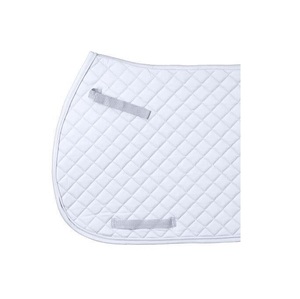 Poliéster Blanco/tela de algodón cuadrado acolchado espuma relleno suave cómodo caballo saltando inglés silla de montar proveedores Venta caliente - Product Image 3
