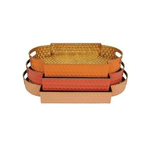 ถาดเหล็กกลมสำหรับตกแต่งบ้านถาดเหล็กโบราณพร้อมถาดตกแต่งคริสต์มาส - Product Image 2