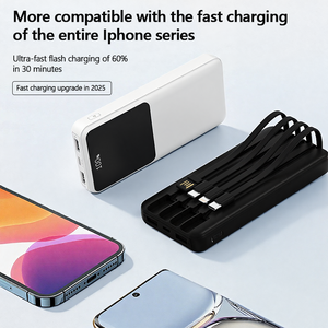 ขายส่ง พาวเวอร์แบงค์พกพา <span class=keywords><strong>20000mah</strong></span> เครื่องชาร์จโทรศัพท์ 10000mah พาวเวอร์แบงค์สำหรับโทรศัพท์ สำหรับไอโฟน 10000 20000 มิลลิแอมป์ แบตเตอรี่สำรอง - Product Image 3