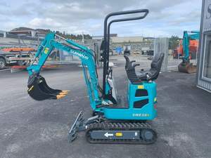 Mini-excavatrice sur chenilles SWE80 de haute qualité, composants principaux inclus, moteur Koop, pompe, boîte de vitesses, roulement, 13,5 CV, haute capacité de charge - Product Image 5