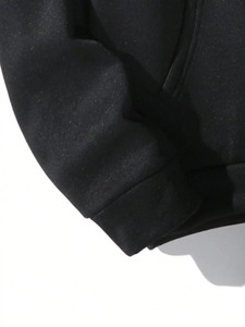 เสื้อฮู้ดสวมหัวแฟชั่นฤดูใบไม้ร่วงฤดูหนาวของผู้ชายลายการ์ตูนหมีสุดสร้างสรรค์ผ้าฟลีซผ้าถักทรงโอเวอร์ไซส์ - Product Image 4