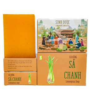 Savon fait main au curcuma et à la citronnelle 100% savon de bain biologique naturel pour le corps Fabricant de marque privée - Product Image 1