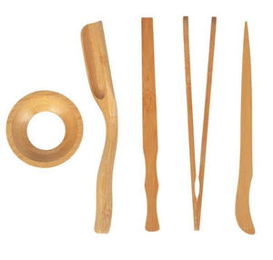 Elegant Eco-Friendly Handmade Bamboo <b>Tea</b> <b>Set</b> From Vietnam Culturally Inspired for Afternoon <b>Tea</b> - Product Image 2