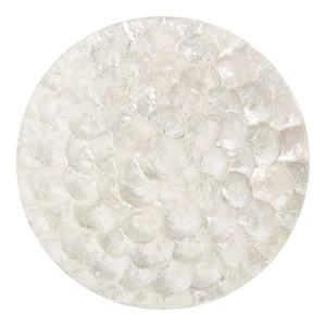 Posavasos Decorativos Contemporáneos de Madreperla Diseñados para Elevar la Presentación de la Mesa con un Sutil Brillo Perlado - Product Image 3