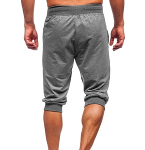 Pantalones cortos deportivos transpirables de gran tamaño personalizado para hombre con bolsillos laterales cómodos para Fitness Beach Casual Sweat Shorts - Product Image 6